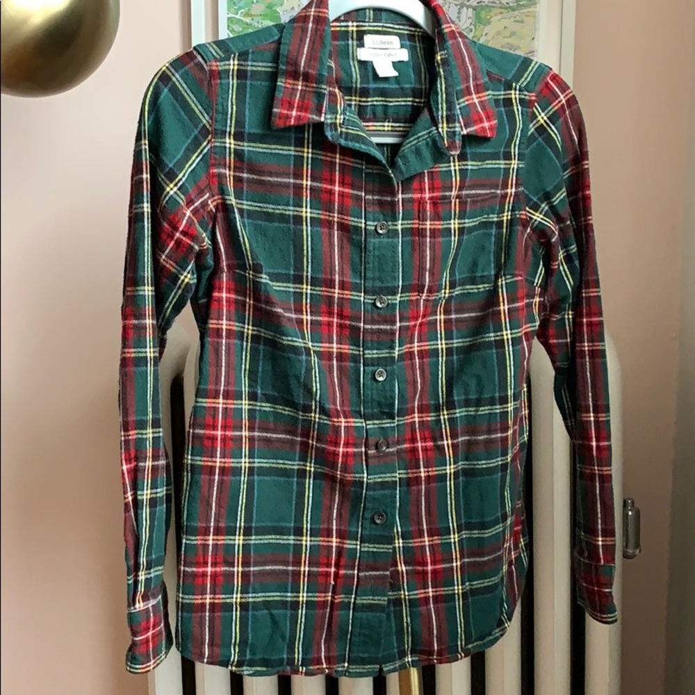 L.L. Bean Slightly Fitted Women’s Flannel
